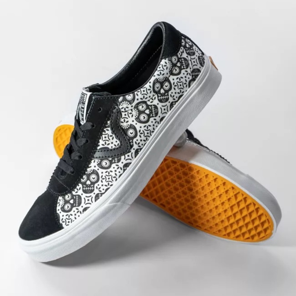 New Vans Sport Dia de los Muertos Sugar Skull